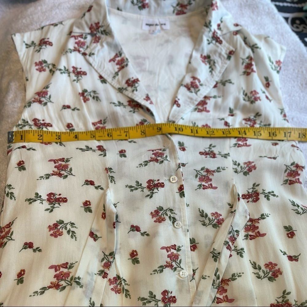 REVOLVE SUPERDOWN Romina Floral Buttons Front Mini Dress.Size S - Picture 14 of 14